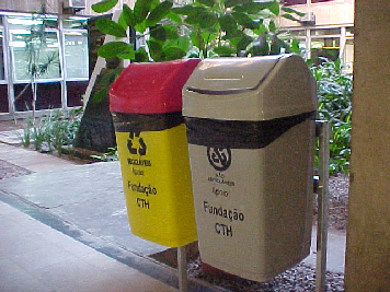 coletores recicláveis