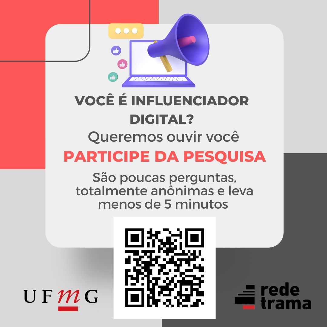 Pesquisa da Universidade Federal de Minas Gerais convida comunidade uspiana a colaborar com questionário sobre o trabalho dos produtores de conteúdo