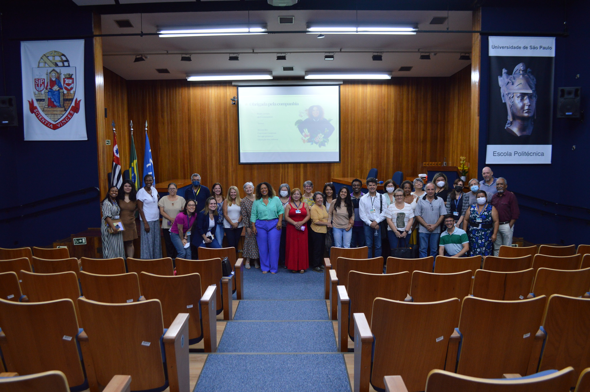 Funcionários e professores da Poli-USP participam de palestras sobre comunicação não-violenta e inteligência emocional