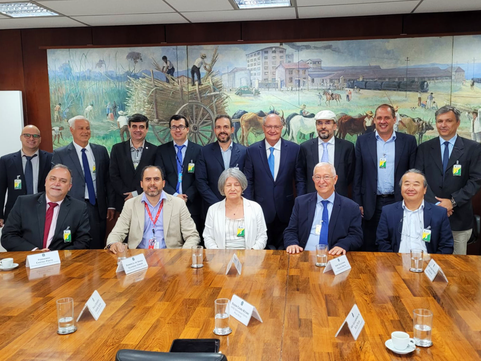 Professor da Escola Politécnica participa de audiência com o vice-presidente Geraldo Alckmin